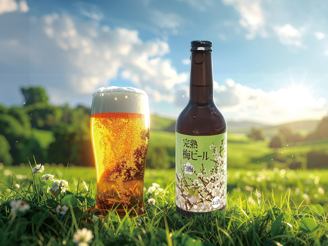 【数量限定】完熟梅ビール 白梅 330ml クラフトビール