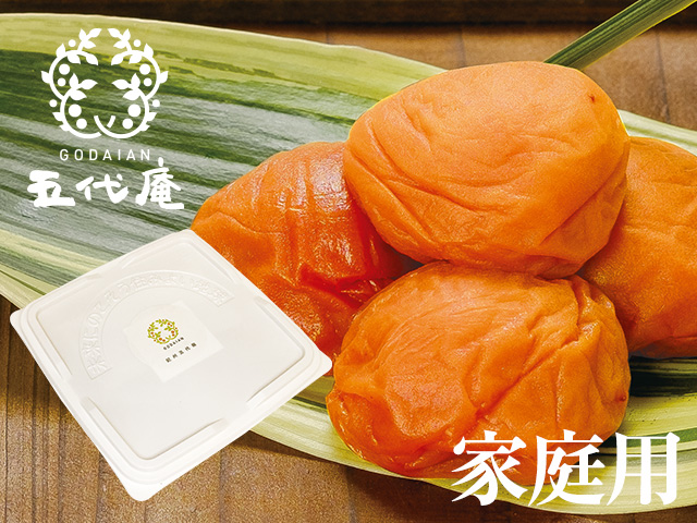 紀州五代梅 500g 家庭用プラ容器